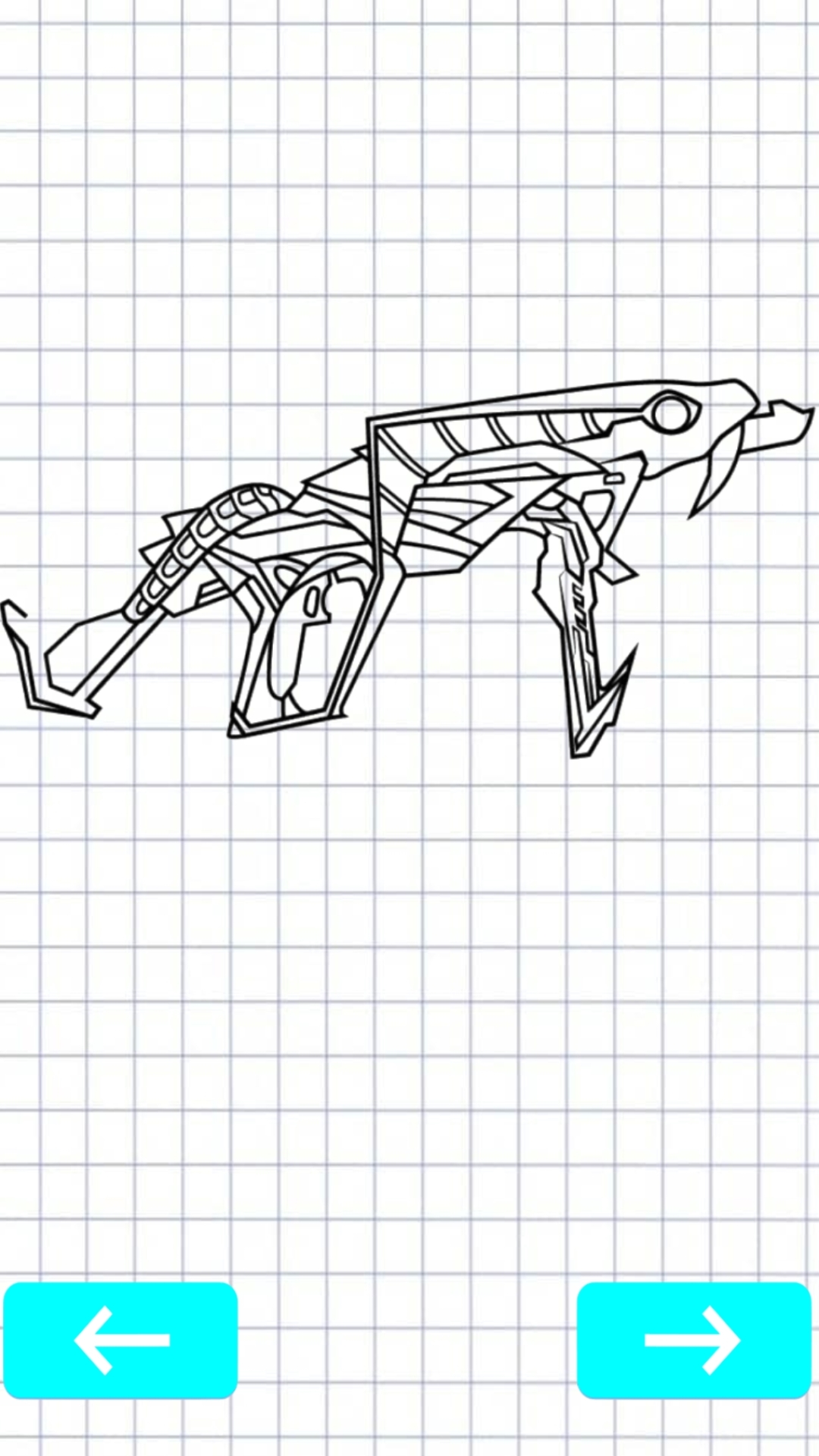 اسکرین شات 5 برنامه How to draw Fire weapons