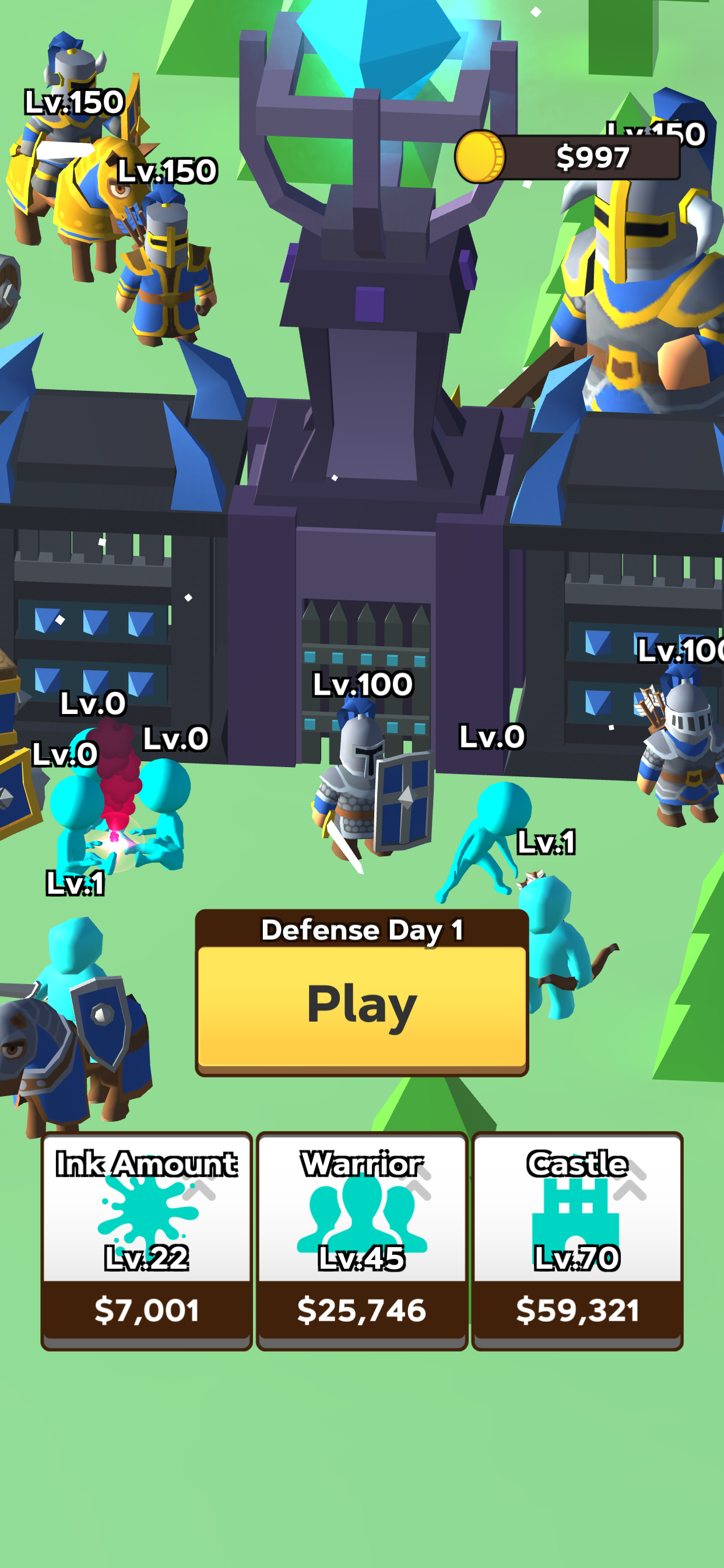 اسکرین شات 2 بازی Draw Defence