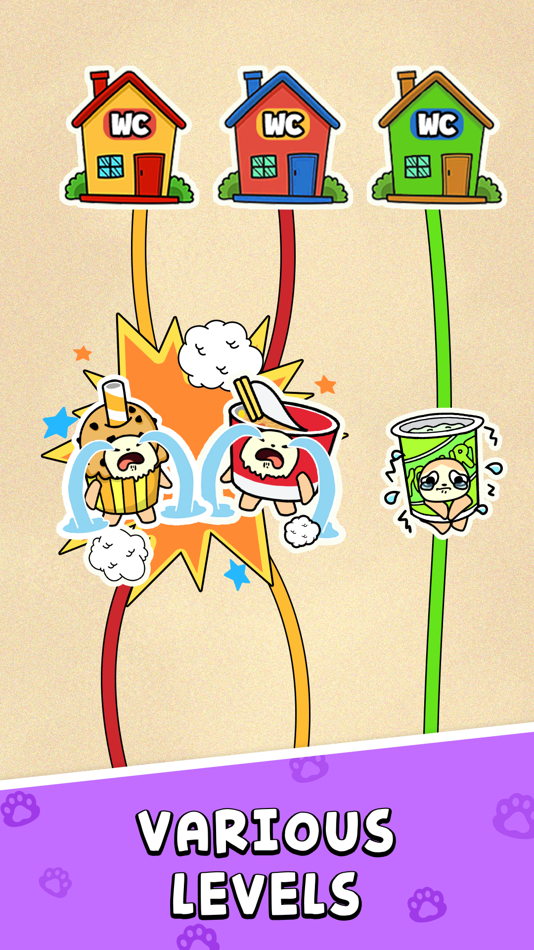اسکرین شات 6 بازی Banana Rush Race: Draw Puzzle