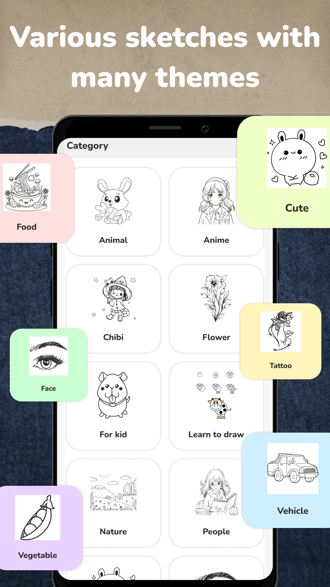 اسکرین شات 4 برنامه AR Draw Sketch: Sketch & Paint