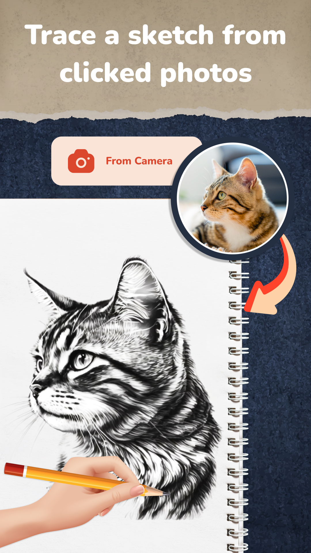 اسکرین شات 2 برنامه AR Draw Sketch: Sketch & Paint