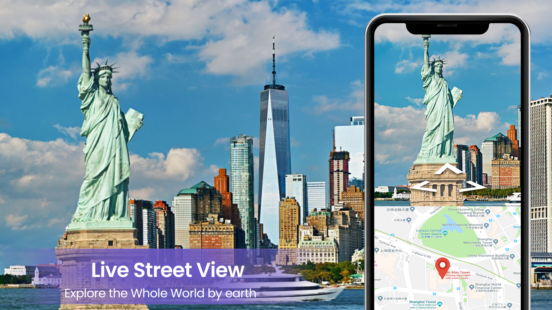 اسکرین شات 2 برنامه GPS Maps Navigation:Directions