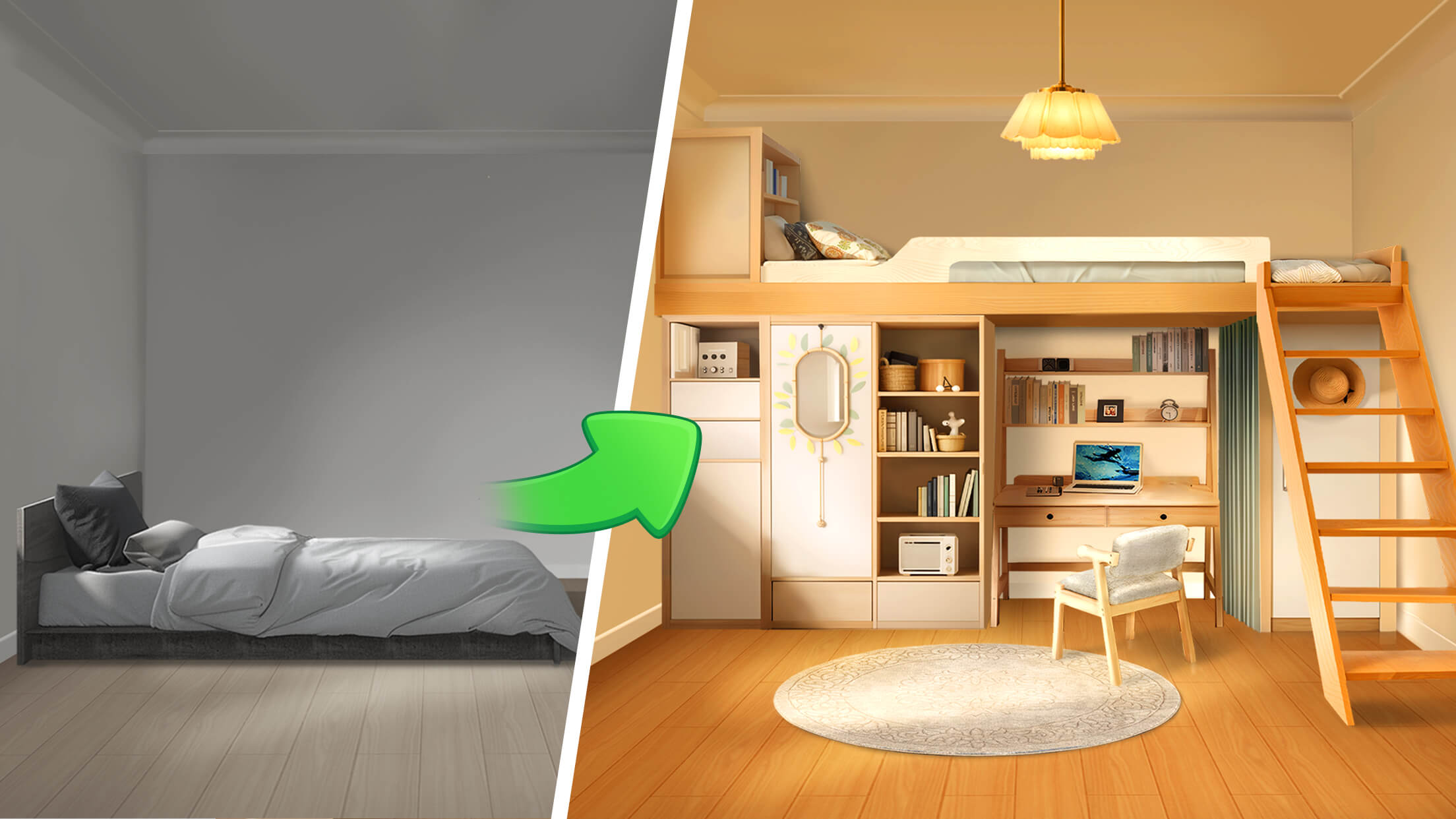 اسکرین شات 1 بازی Dream House Design: Tile Match