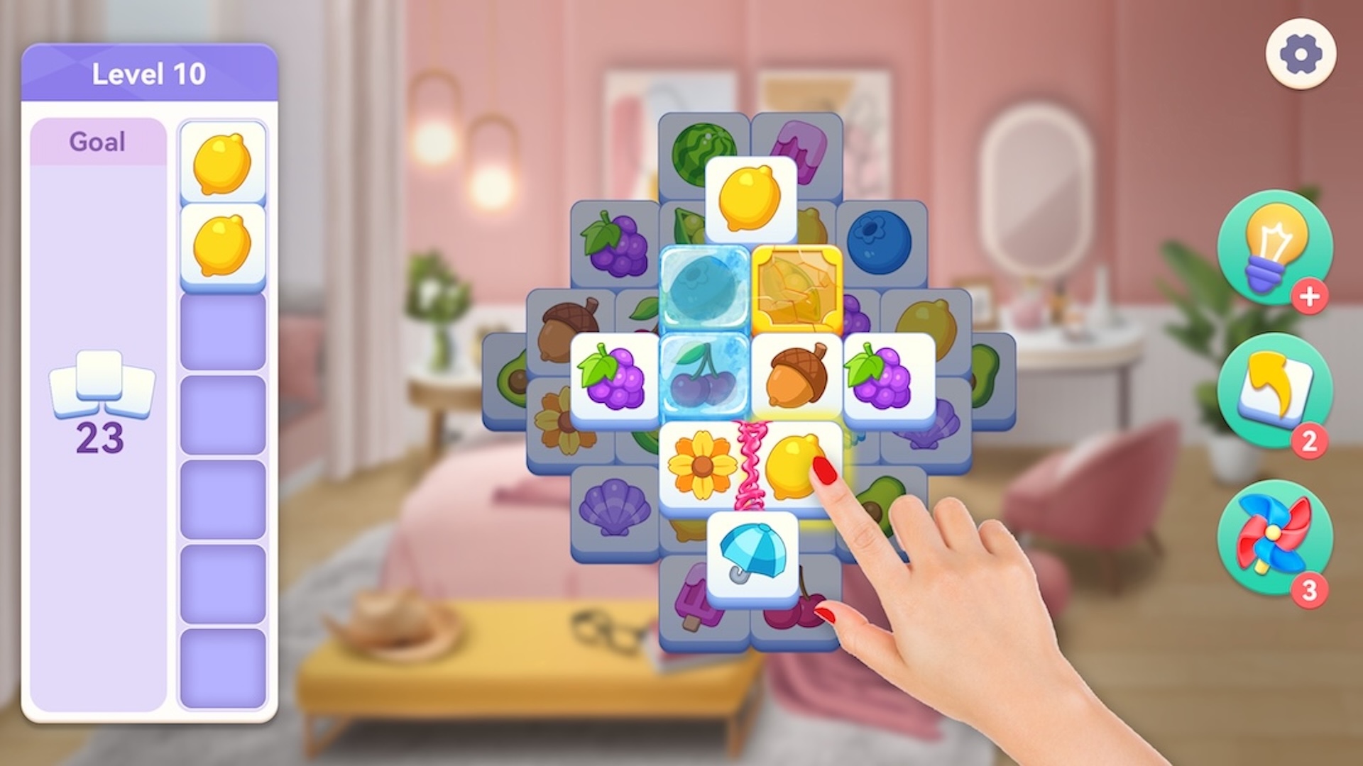 اسکرین شات 5 بازی Dream House Design: Tile Match