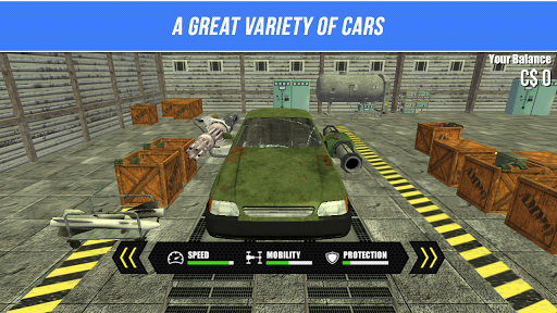 اسکرین شات 2 بازی Clash of Cars: Death Racing