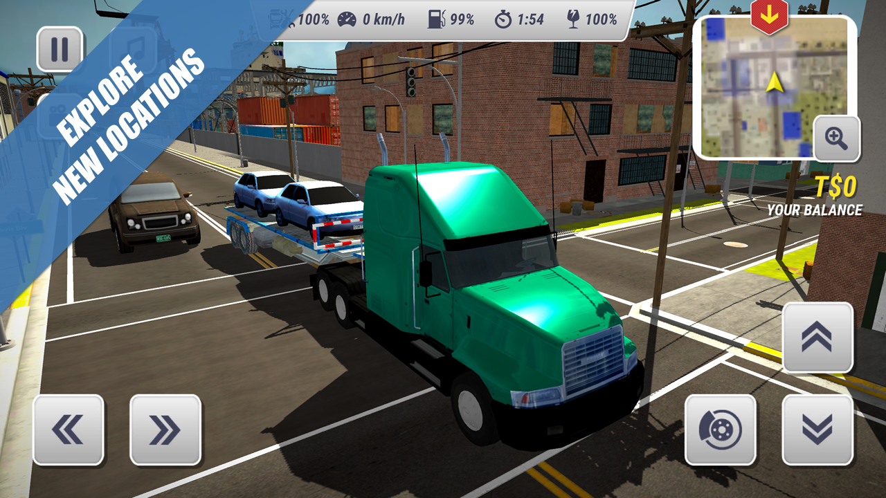 اسکرین شات 4 بازی Big Truck Hero 2 - Real Driver