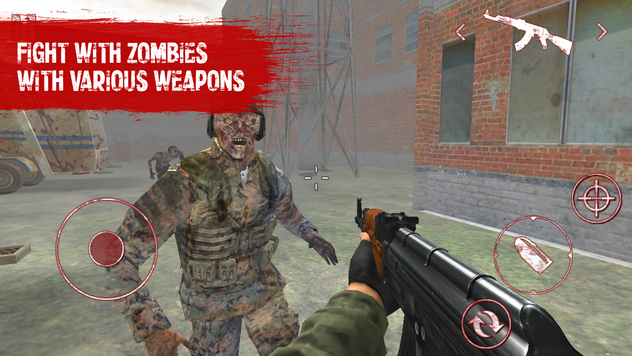 اسکرین شات 2 بازی Deadlands Road Zombie Shooter