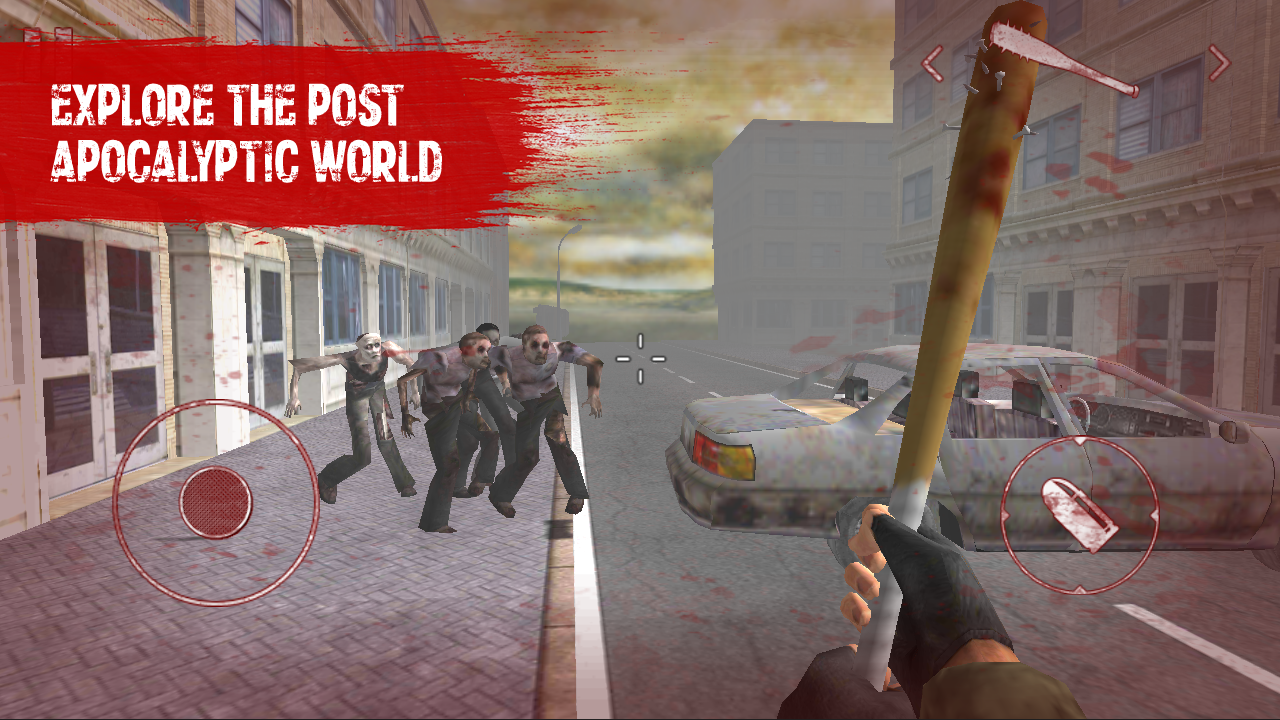 اسکرین شات 1 بازی Deadlands Road Zombie Shooter