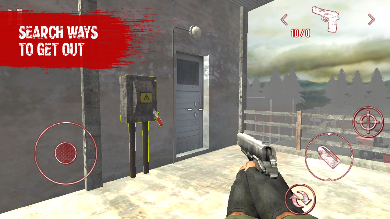 اسکرین شات 3 بازی Deadlands Road Zombie Shooter