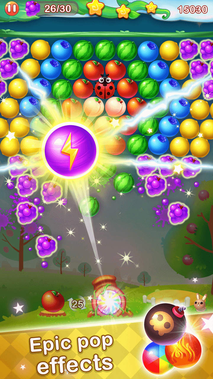 اسکرین شات 6 بازی Fruit Shooter - Bubble Pop