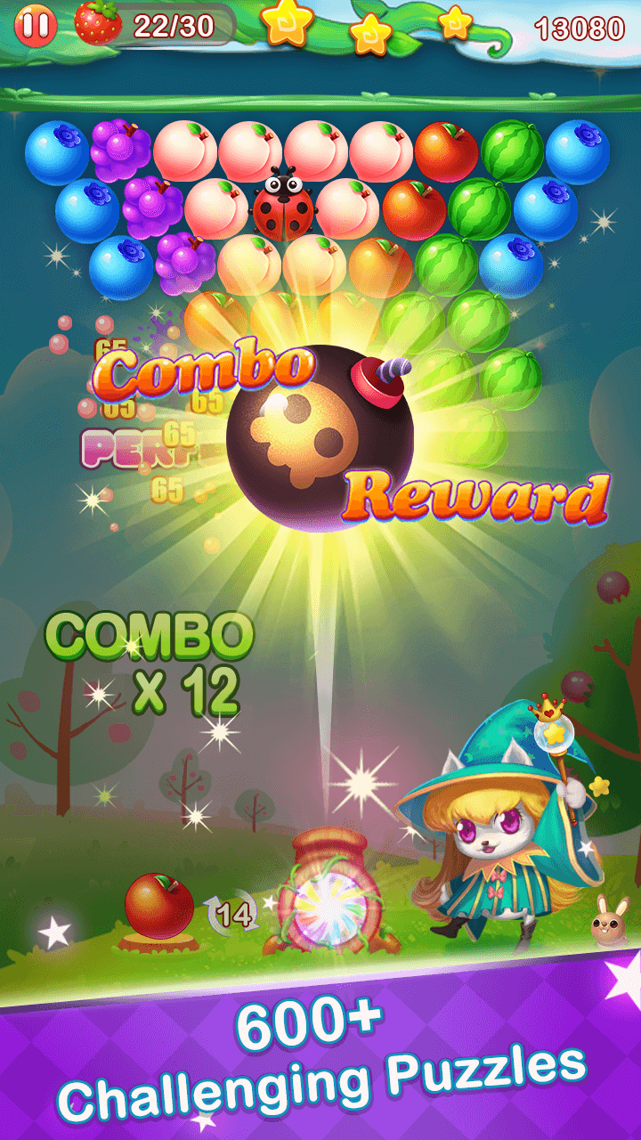 اسکرین شات 5 بازی Fruit Shooter - Bubble Pop