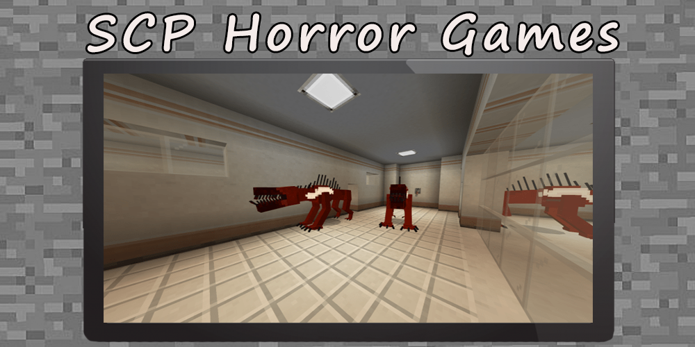 اسکرین شات 2 بازی Mod SCP Horror Games for MCPE