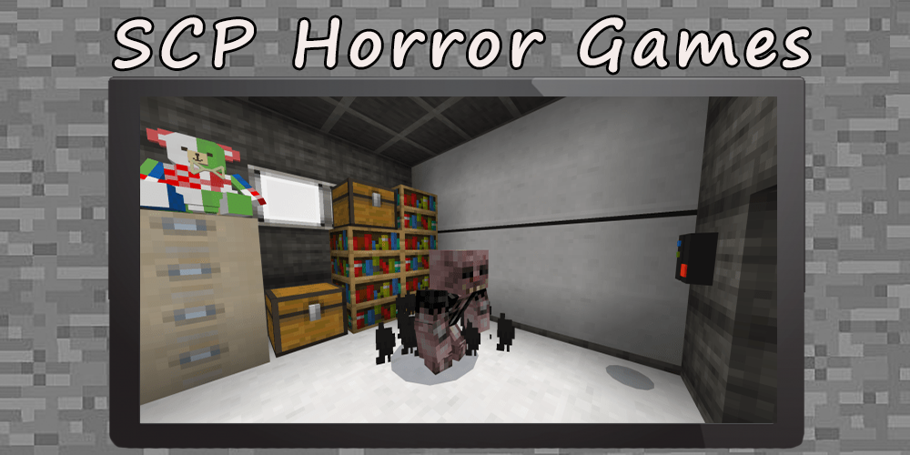 اسکرین شات 3 بازی Mod SCP Horror Games for MCPE