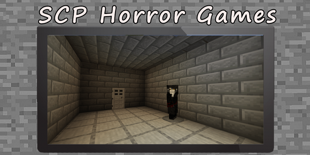 اسکرین شات 1 بازی Mod SCP Horror Games for MCPE
