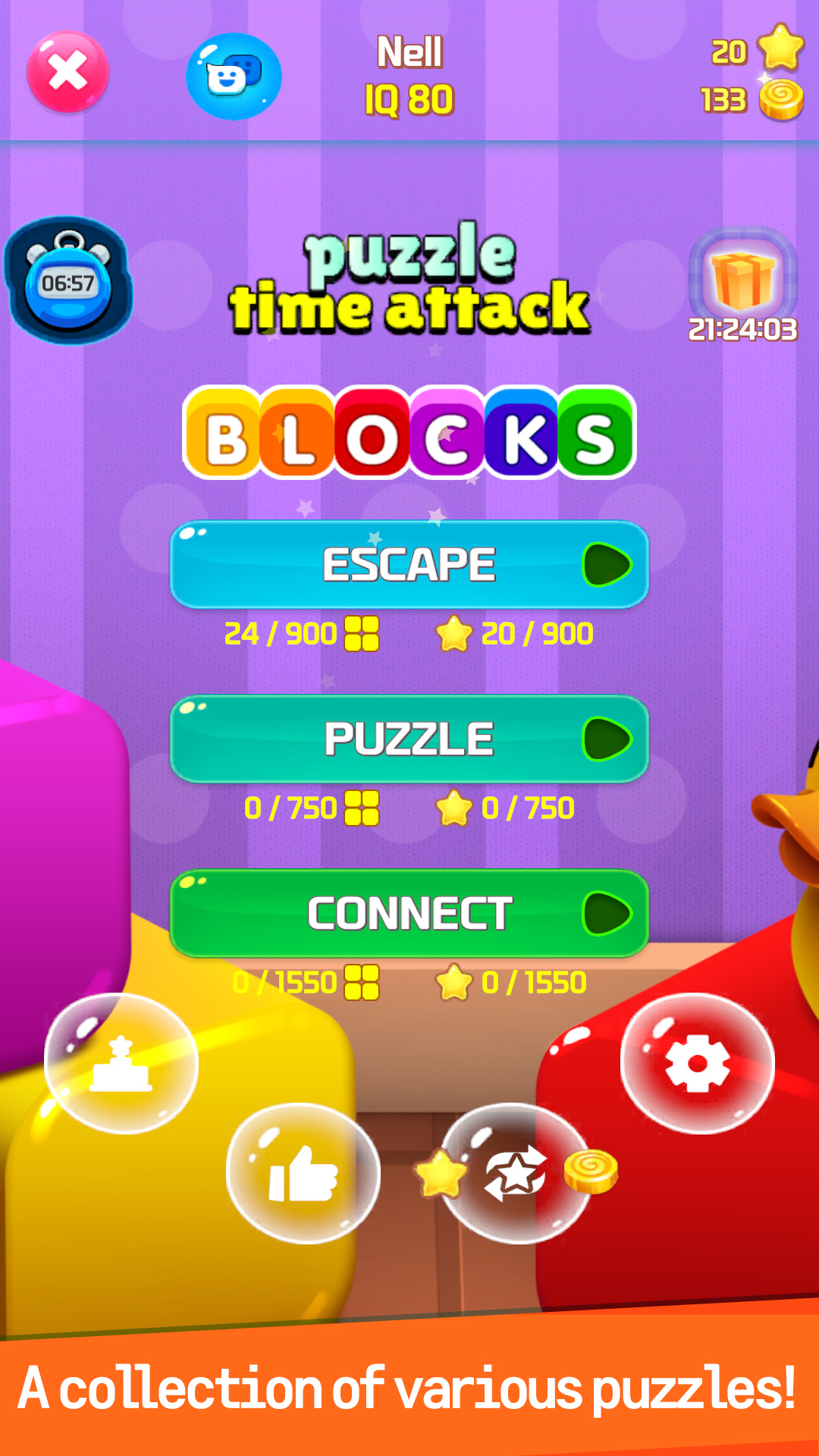 اسکرین شات 1 بازی Puzzle TimeAttack