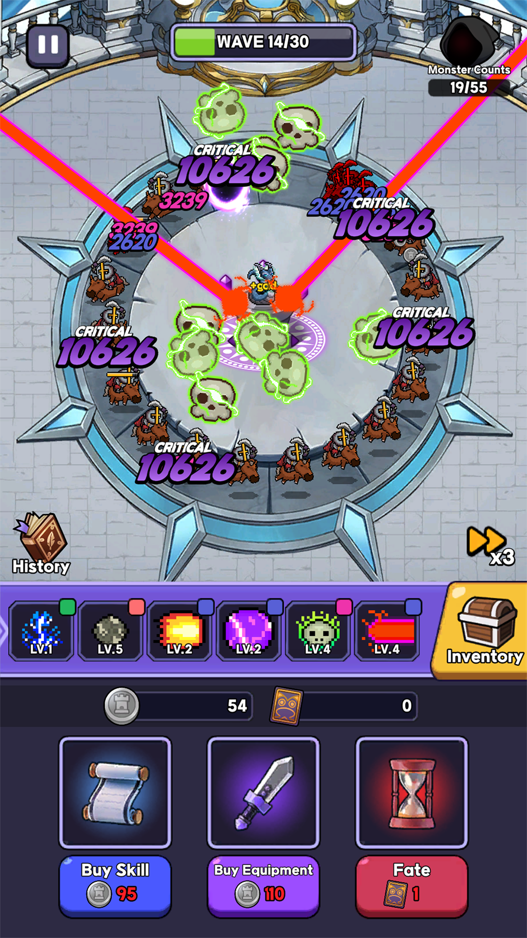 اسکرین شات 8 بازی Dungeon Defense Survivor.io