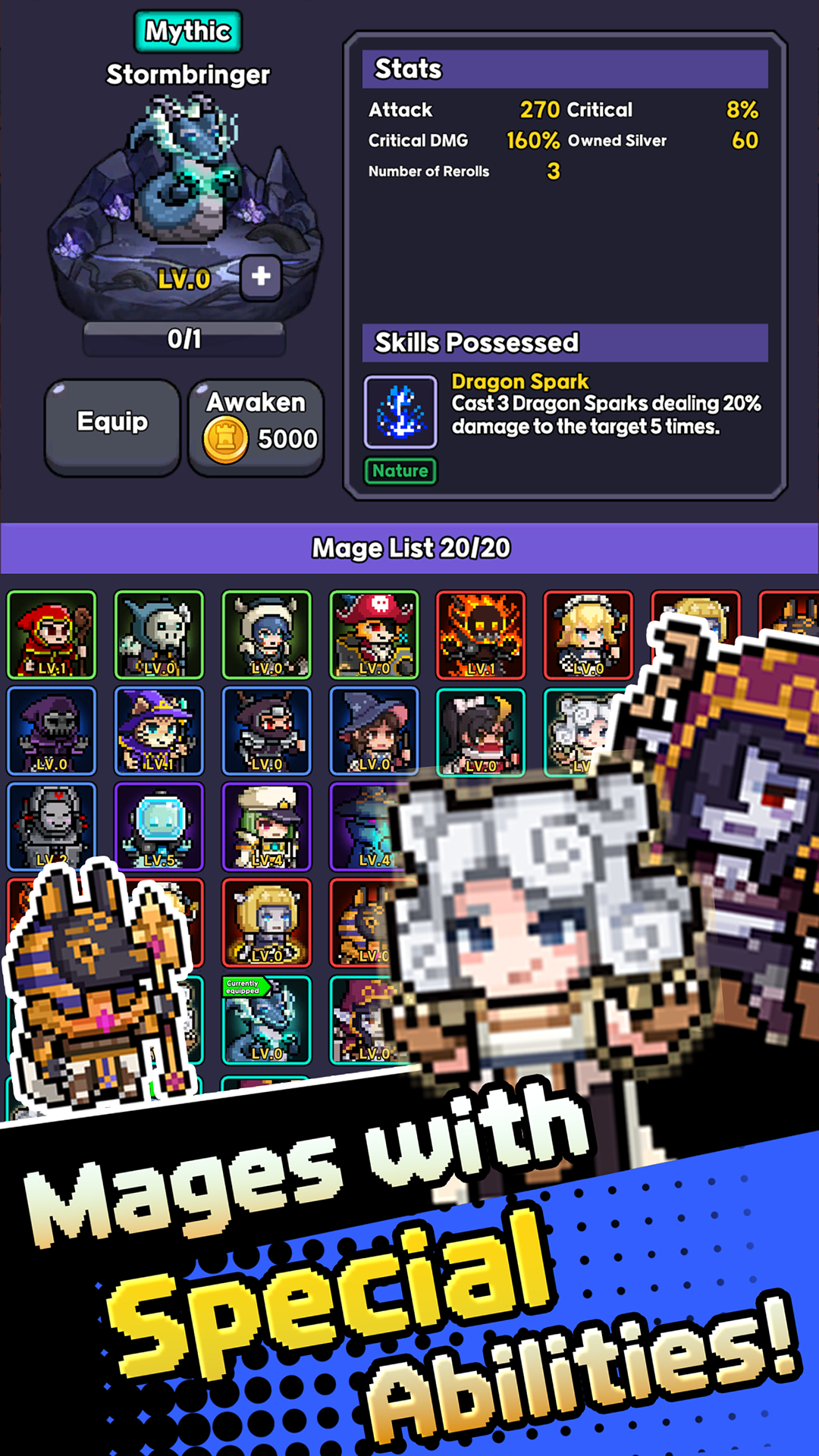 اسکرین شات 5 بازی Dungeon Defense Survivor.io