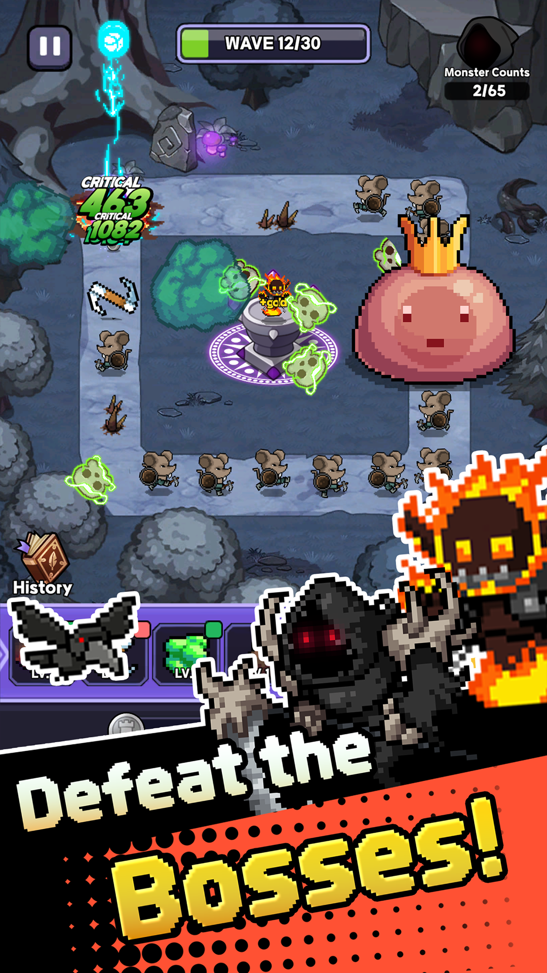 اسکرین شات 7 بازی Dungeon Defense Survivor.io