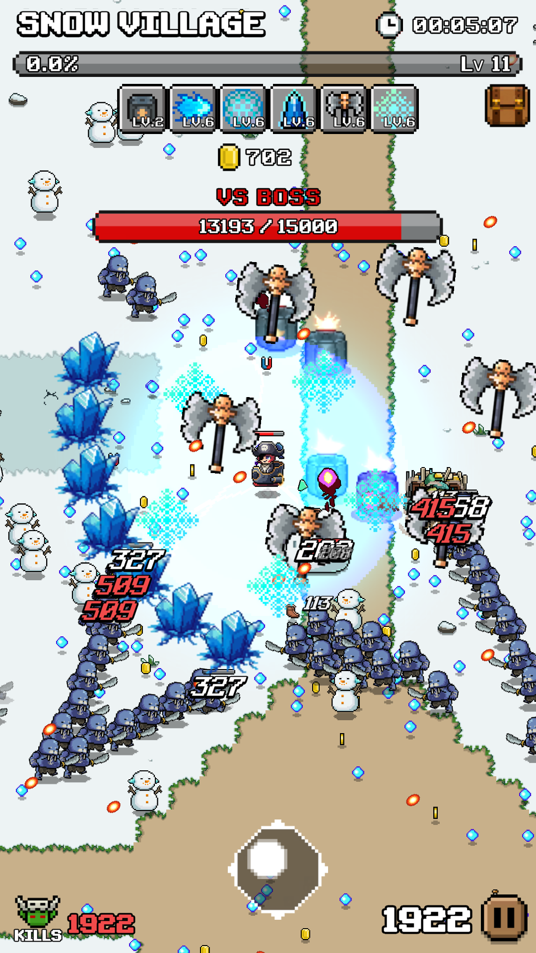 اسکرین شات 6 بازی Dungeon Survivor.io
