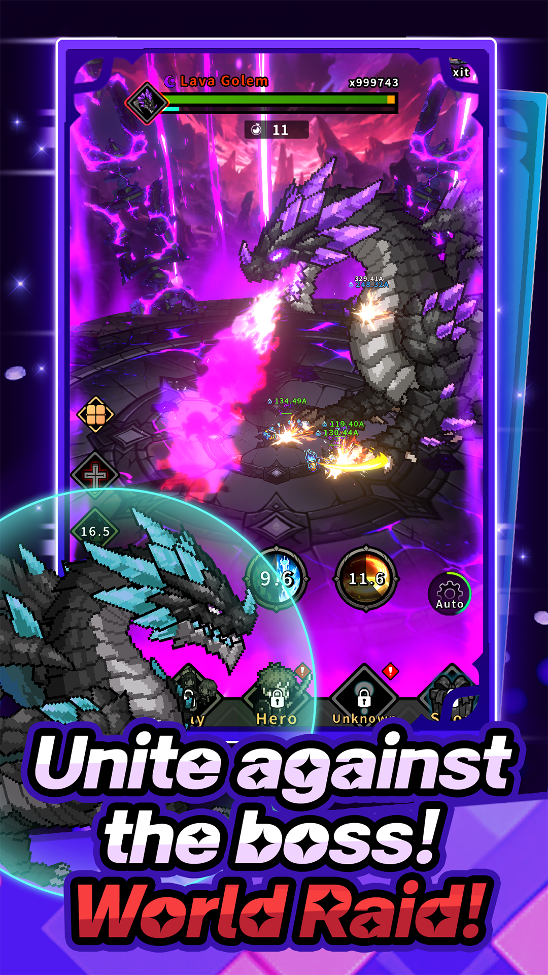 اسکرین شات 3 بازی Hidden Heroes : AFK Idle RPG