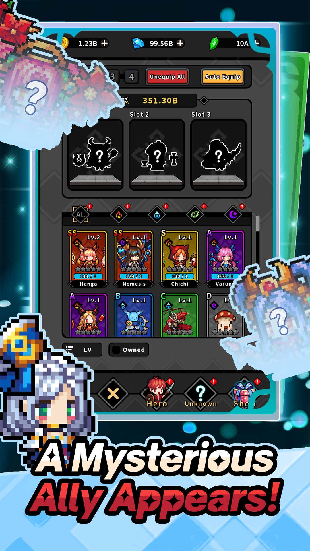 اسکرین شات 5 بازی Hidden Heroes : AFK Idle RPG