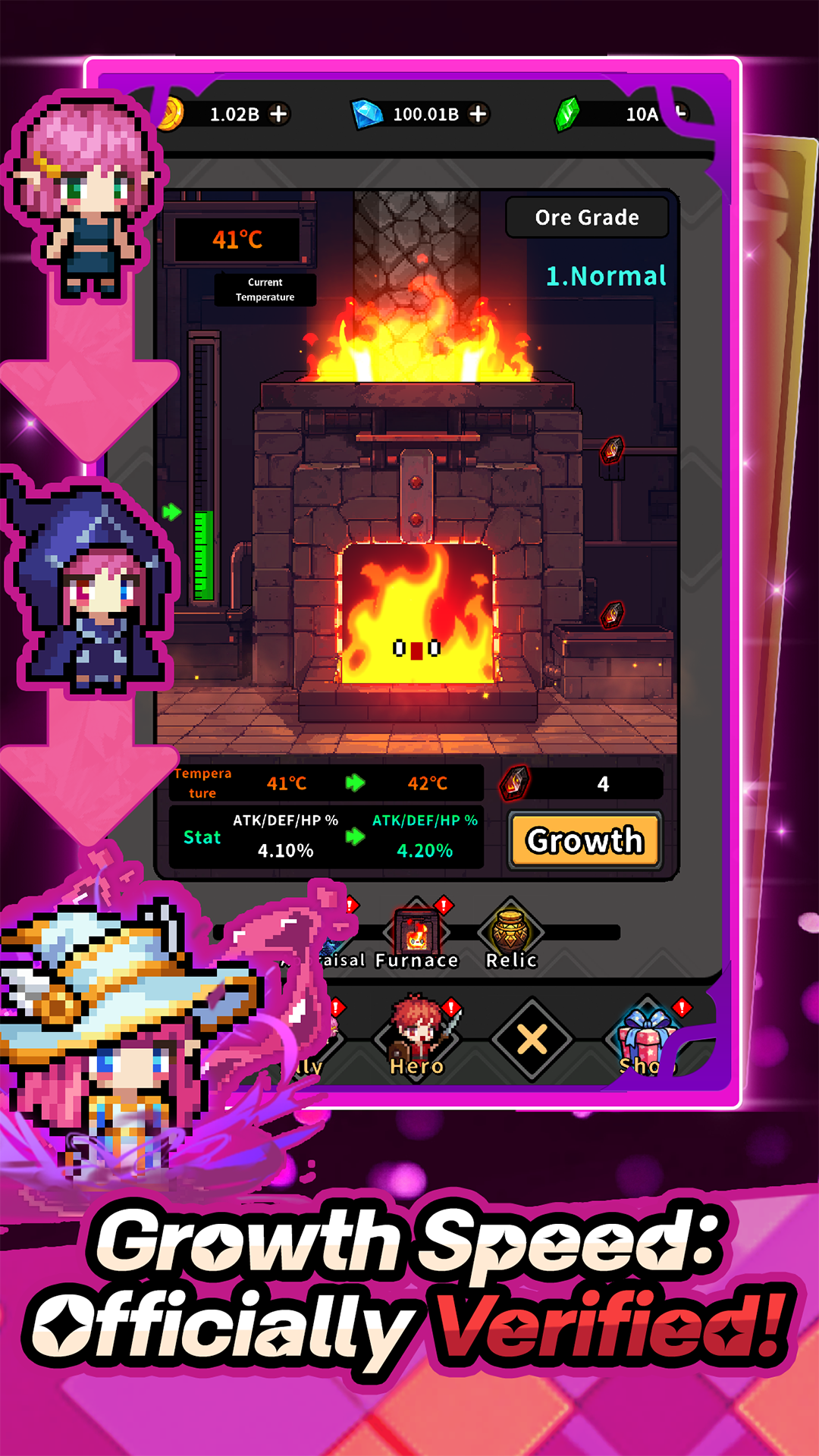 اسکرین شات 7 بازی Hidden Heroes : AFK Idle RPG