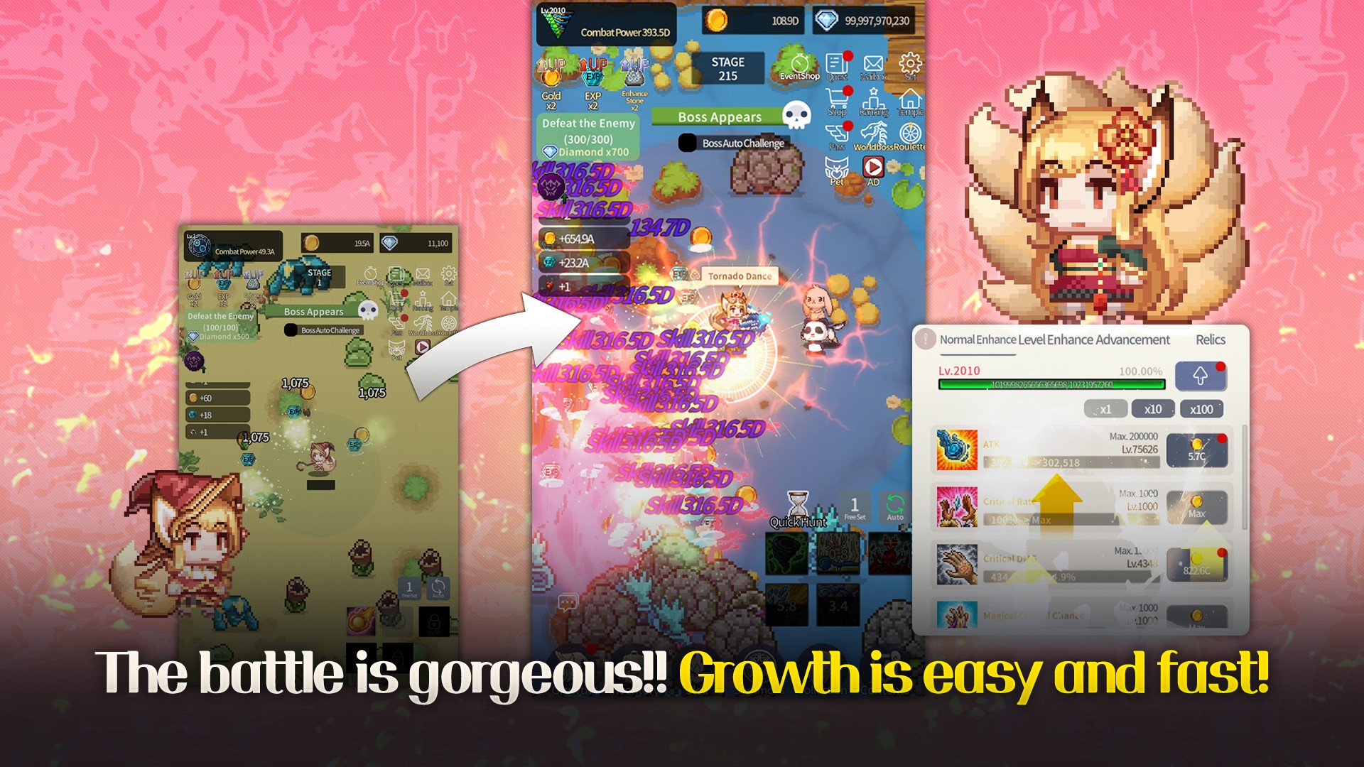 اسکرین شات 3 بازی Legend Magician : Idle RPG