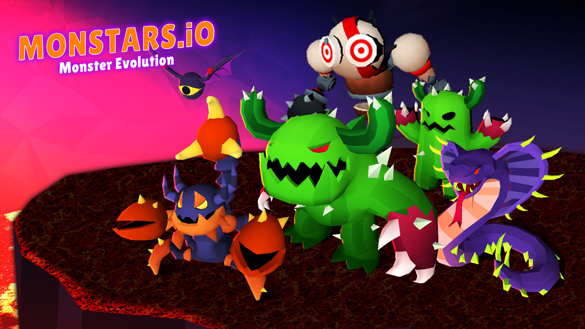 اسکرین شات 8 بازی Monstars.io: Monster Evolution