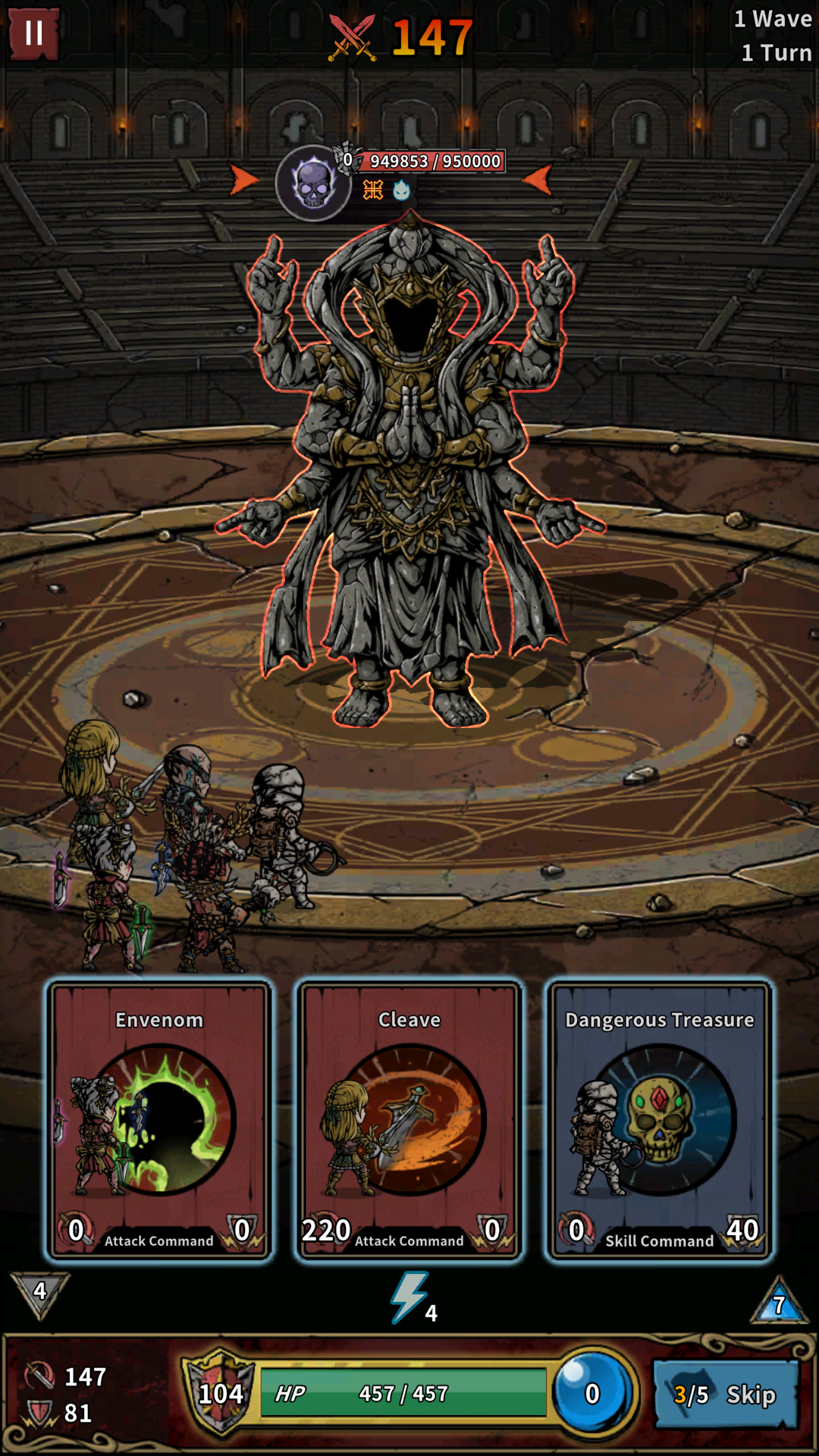 اسکرین شات 7 بازی Titan Slayer: Deckbuilding RPG