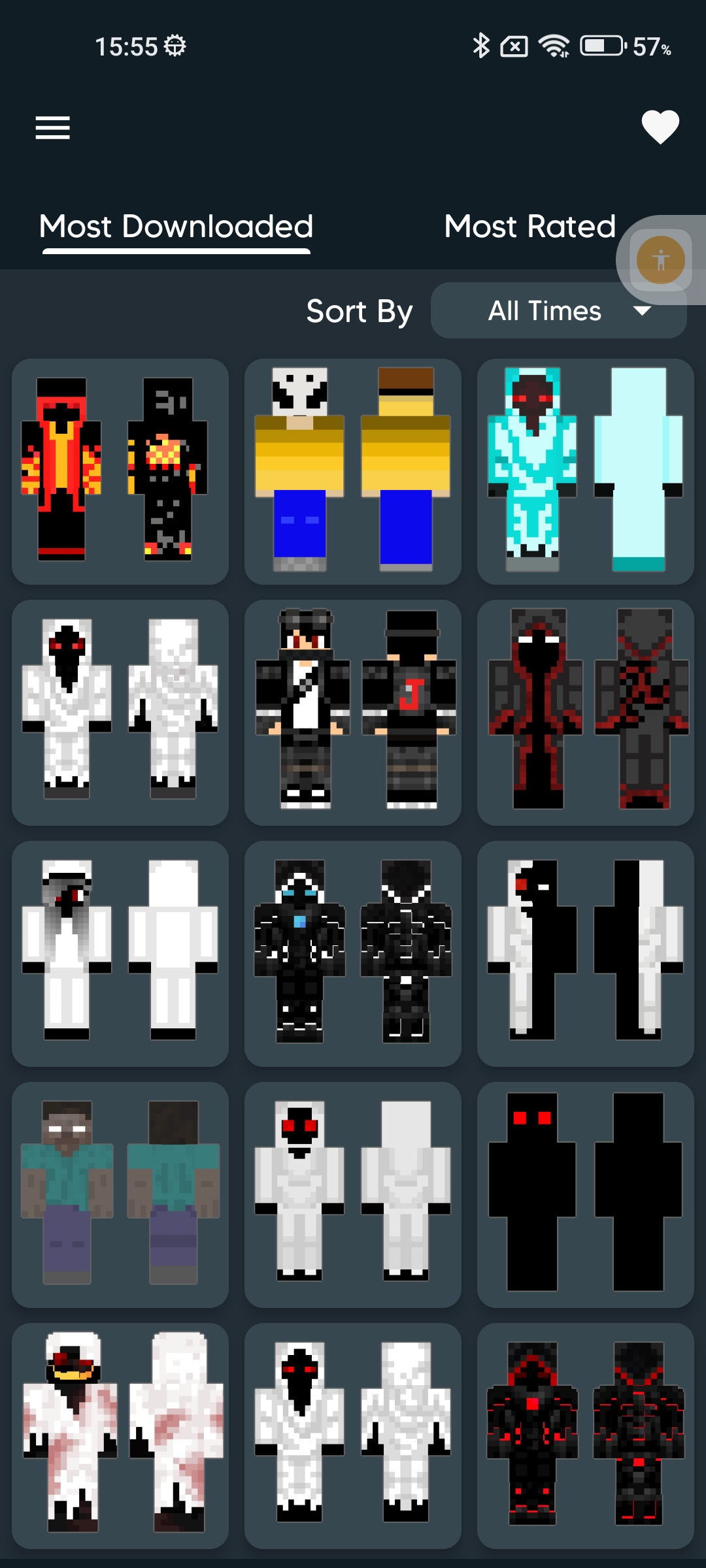 اسکرین شات 4 برنامه Entity 303 & Herobrine Skins