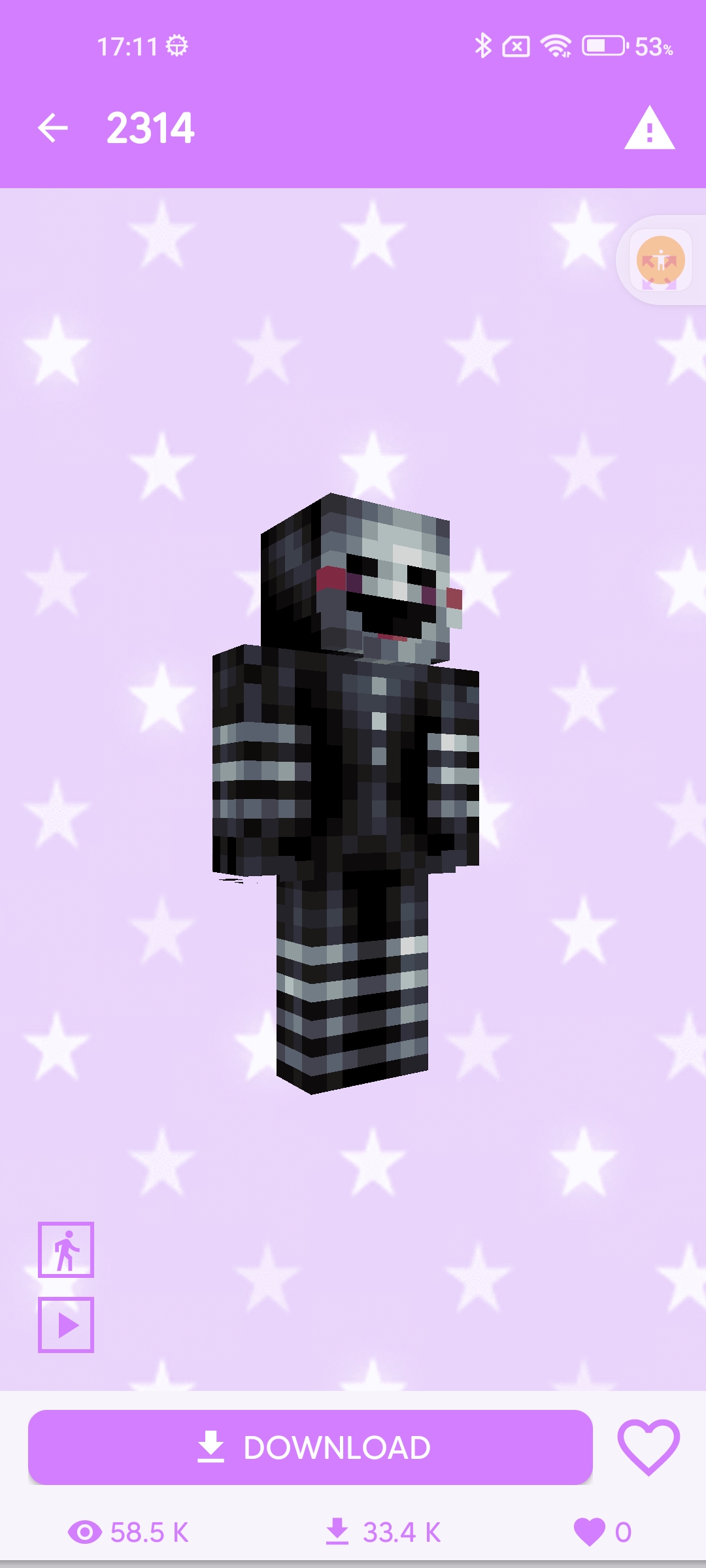 اسکرین شات 3 برنامه Horror Skin for Minecraft
