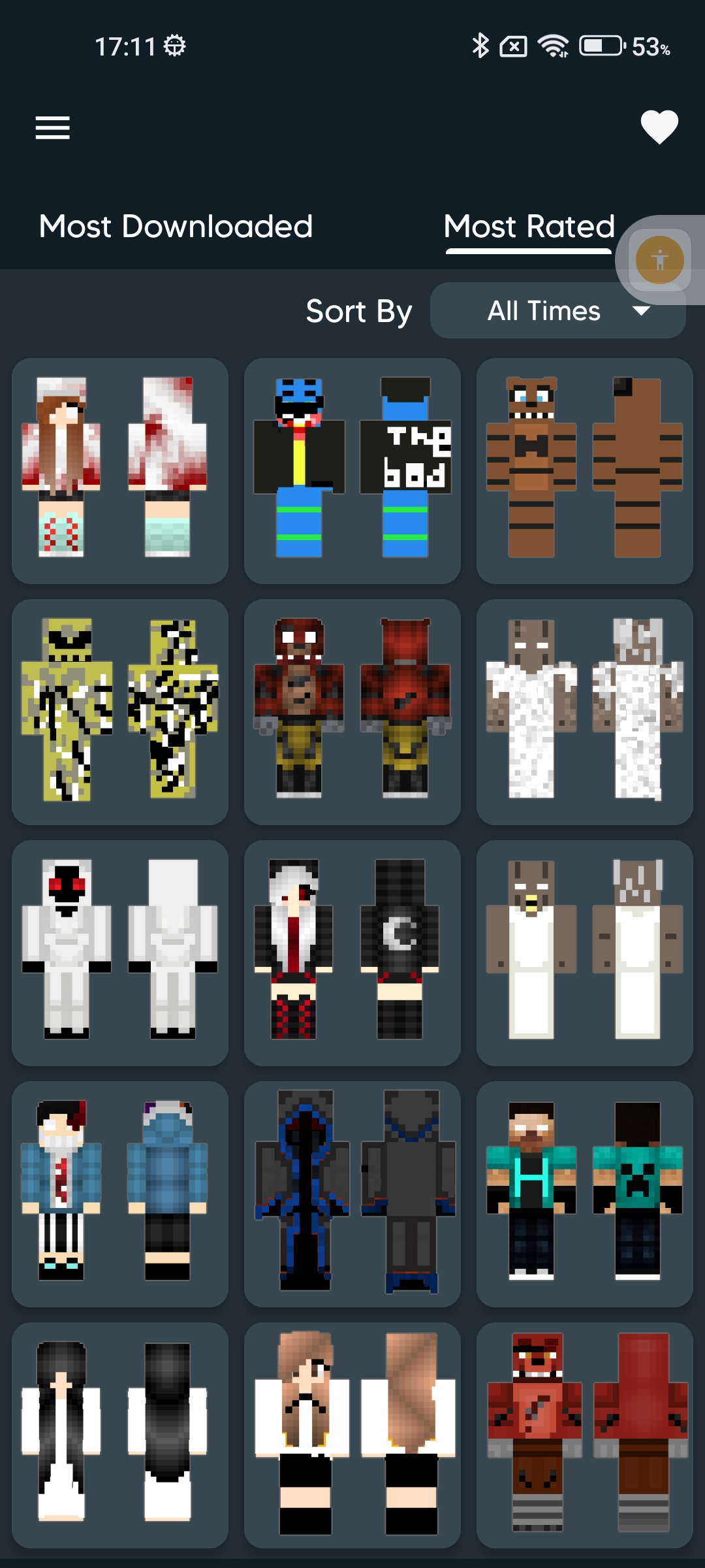 اسکرین شات 5 برنامه Horror Skin for Minecraft