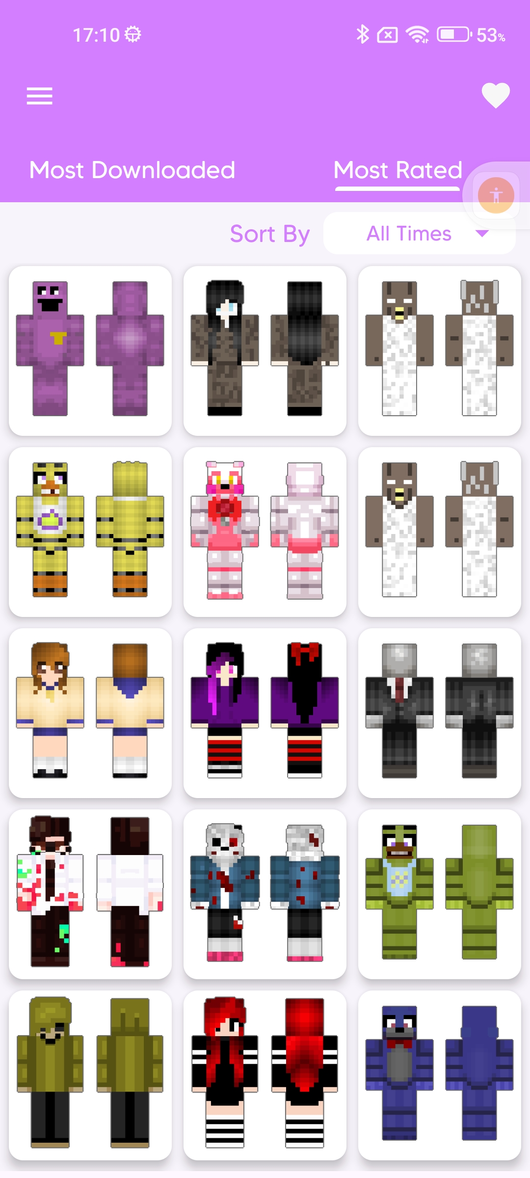اسکرین شات 2 برنامه Horror Skin for Minecraft
