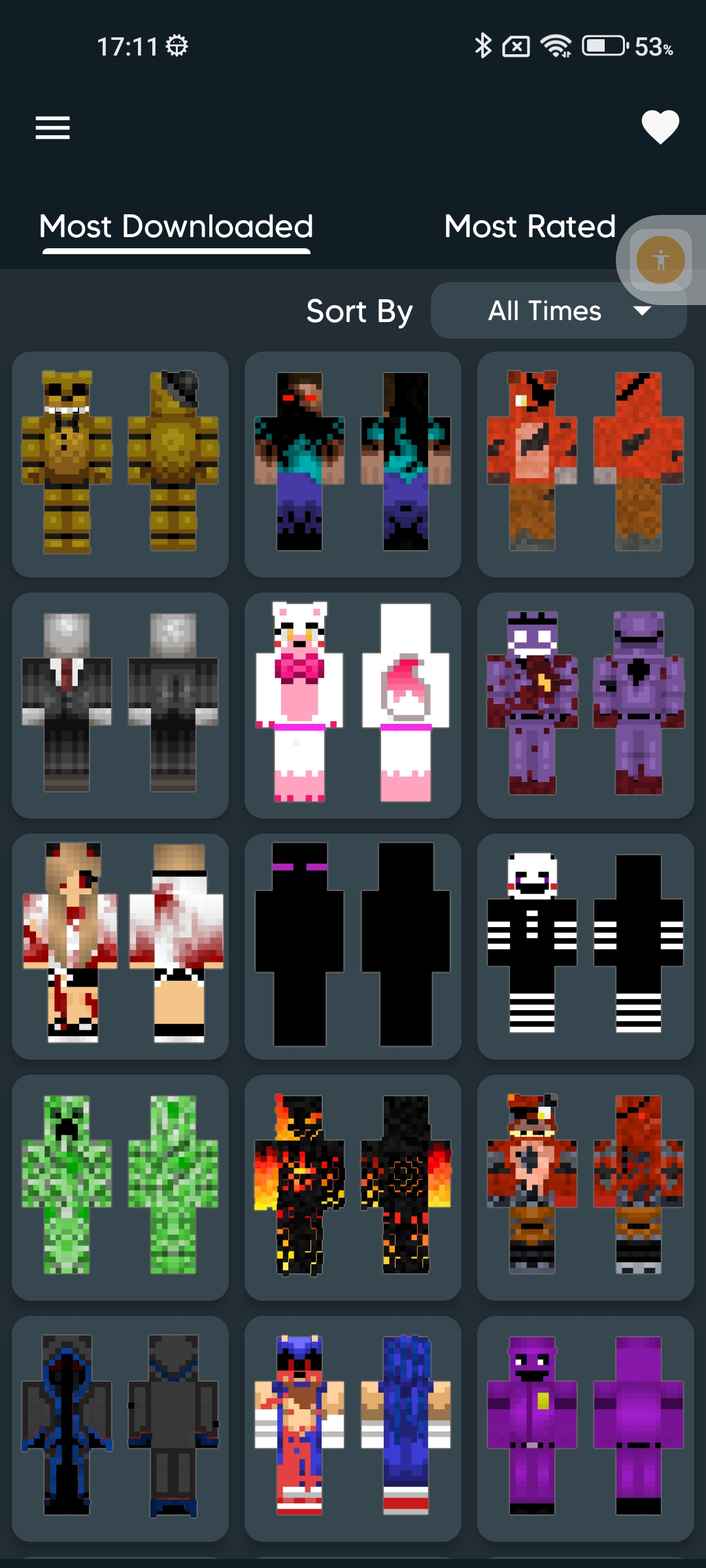 اسکرین شات 4 برنامه Horror Skin for Minecraft