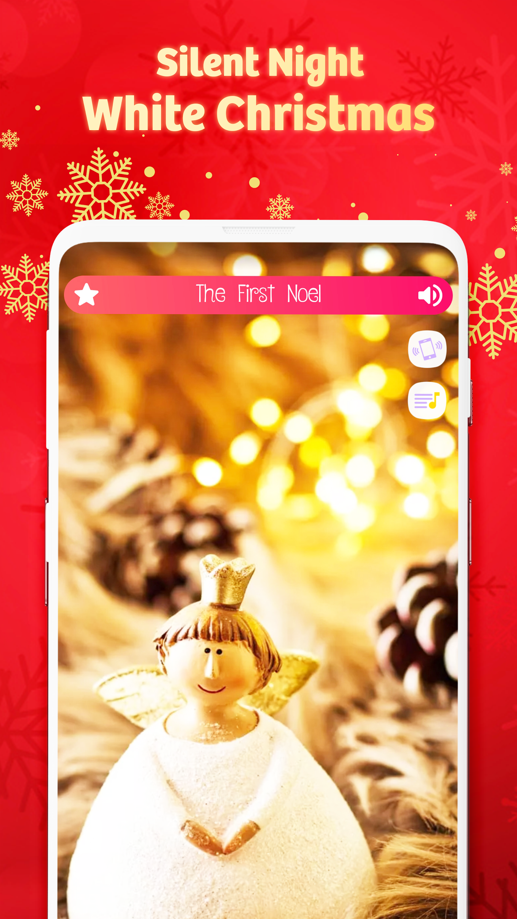 اسکرین شات 3 برنامه Christmas Carols & Songs