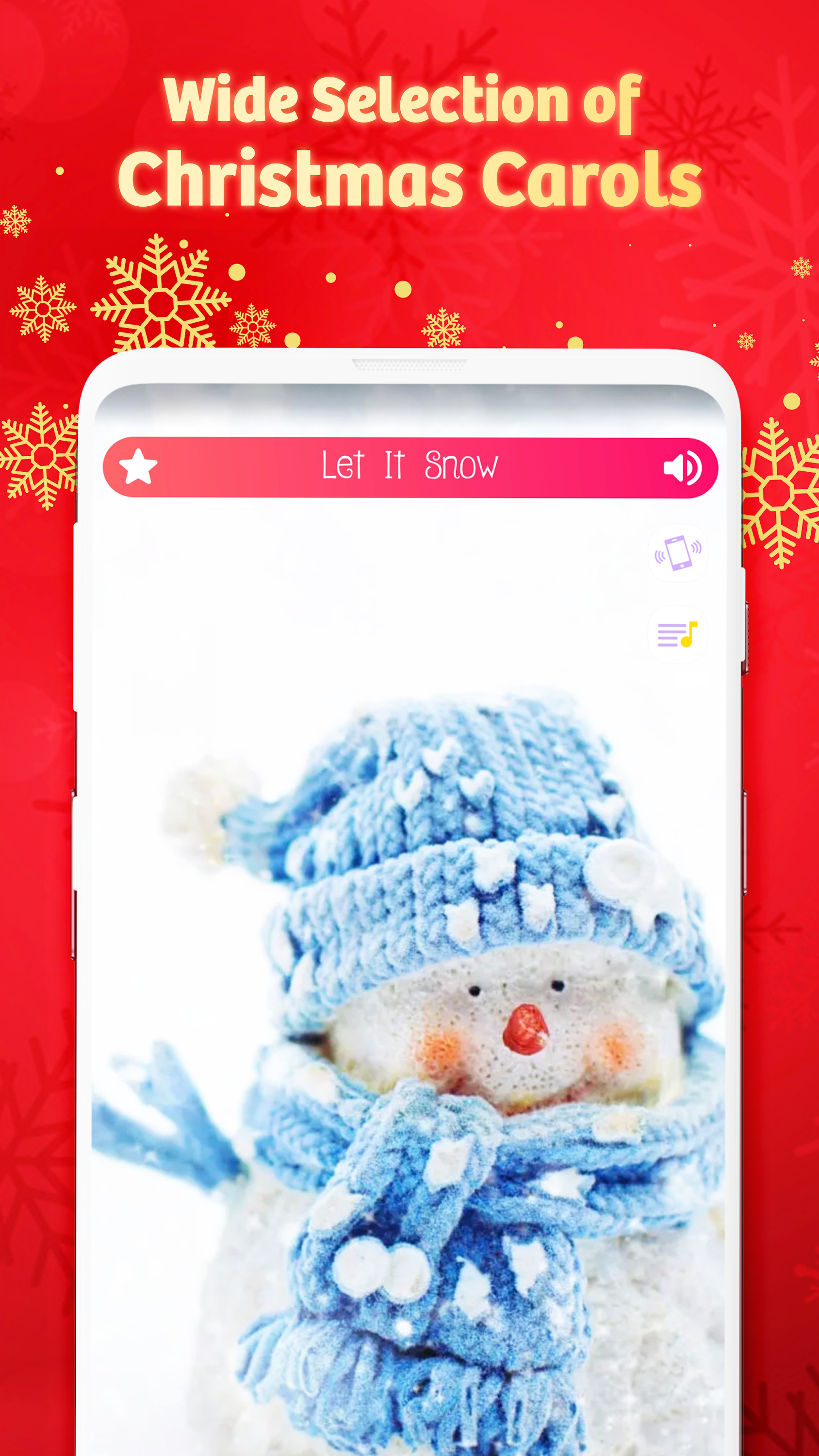 اسکرین شات 4 برنامه Christmas Carols & Songs