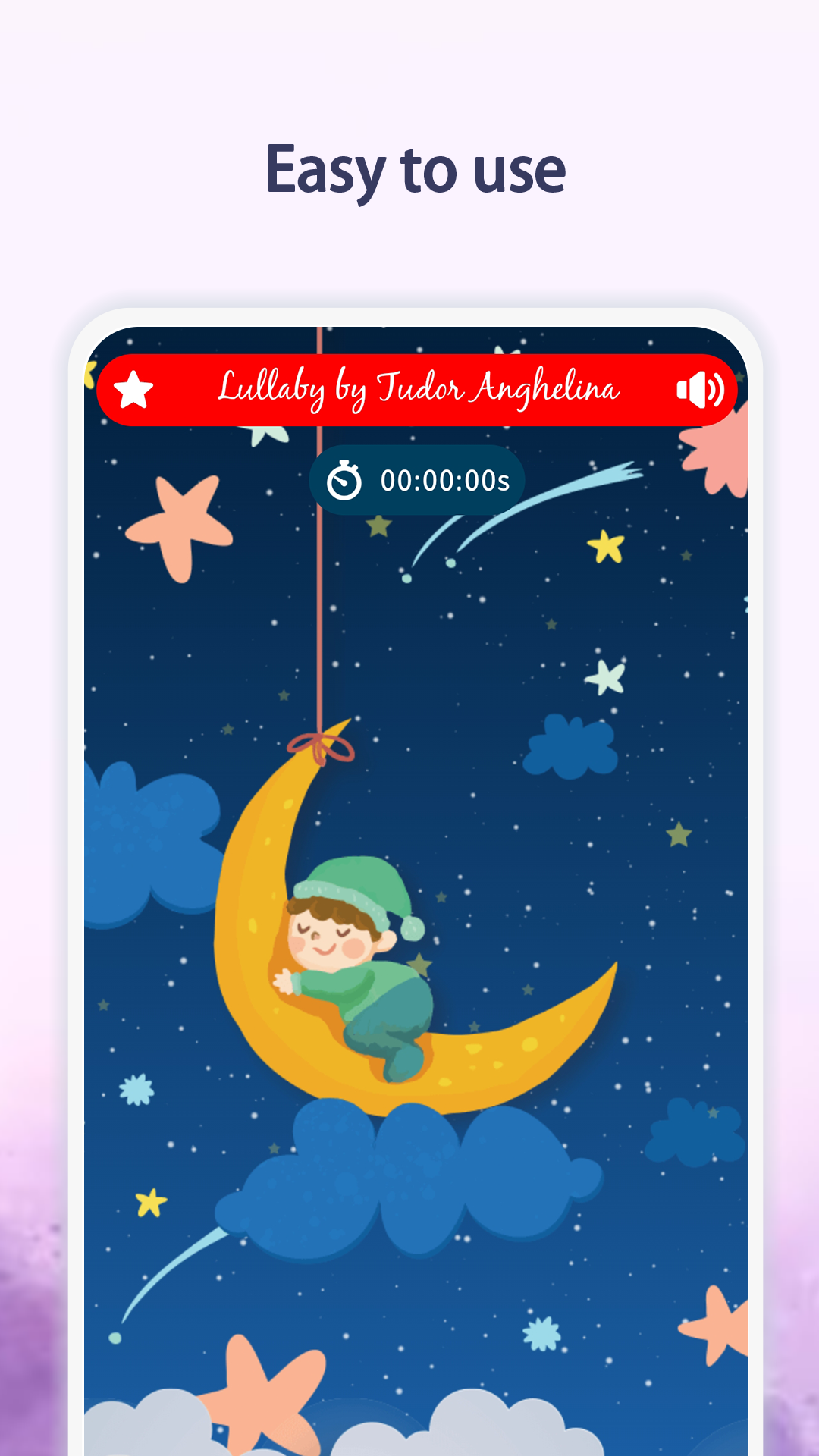 اسکرین شات 5 برنامه Lullaby for Babies