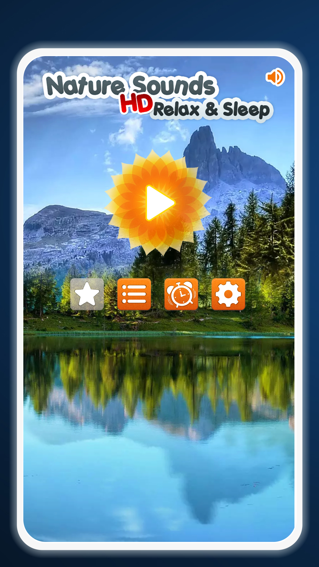 اسکرین شات 1 برنامه Nature Sounds