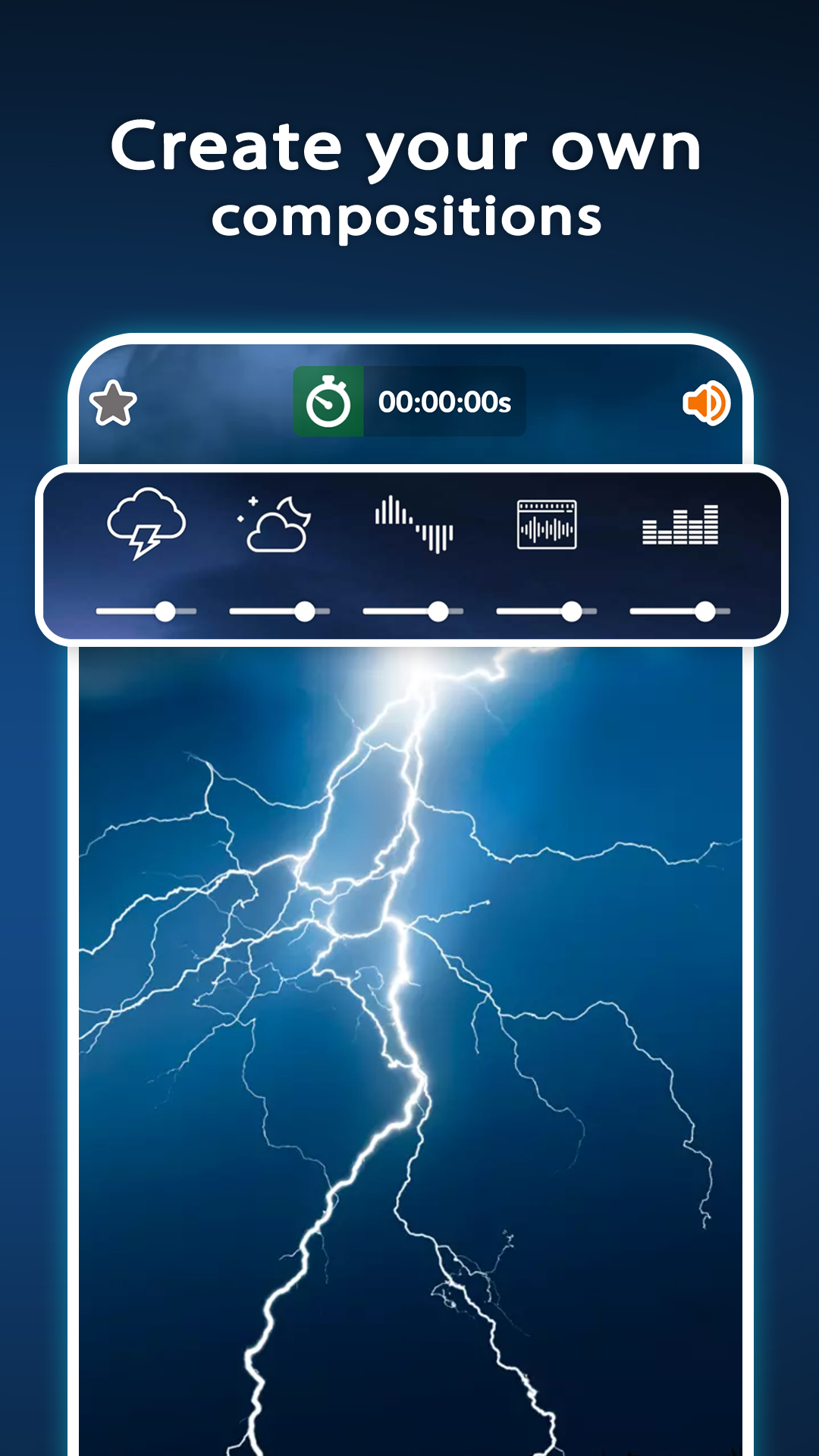 اسکرین شات 3 برنامه Rain Sounds: Relax and Sleep