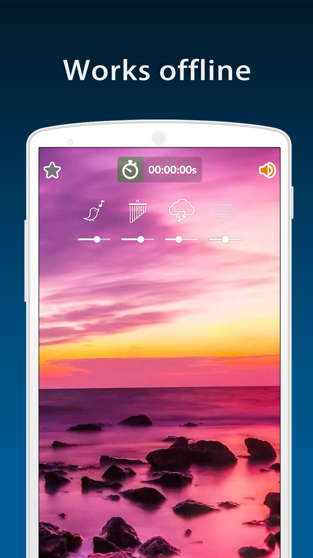 اسکرین شات 8 برنامه Relaxing Music: Sleep Sounds