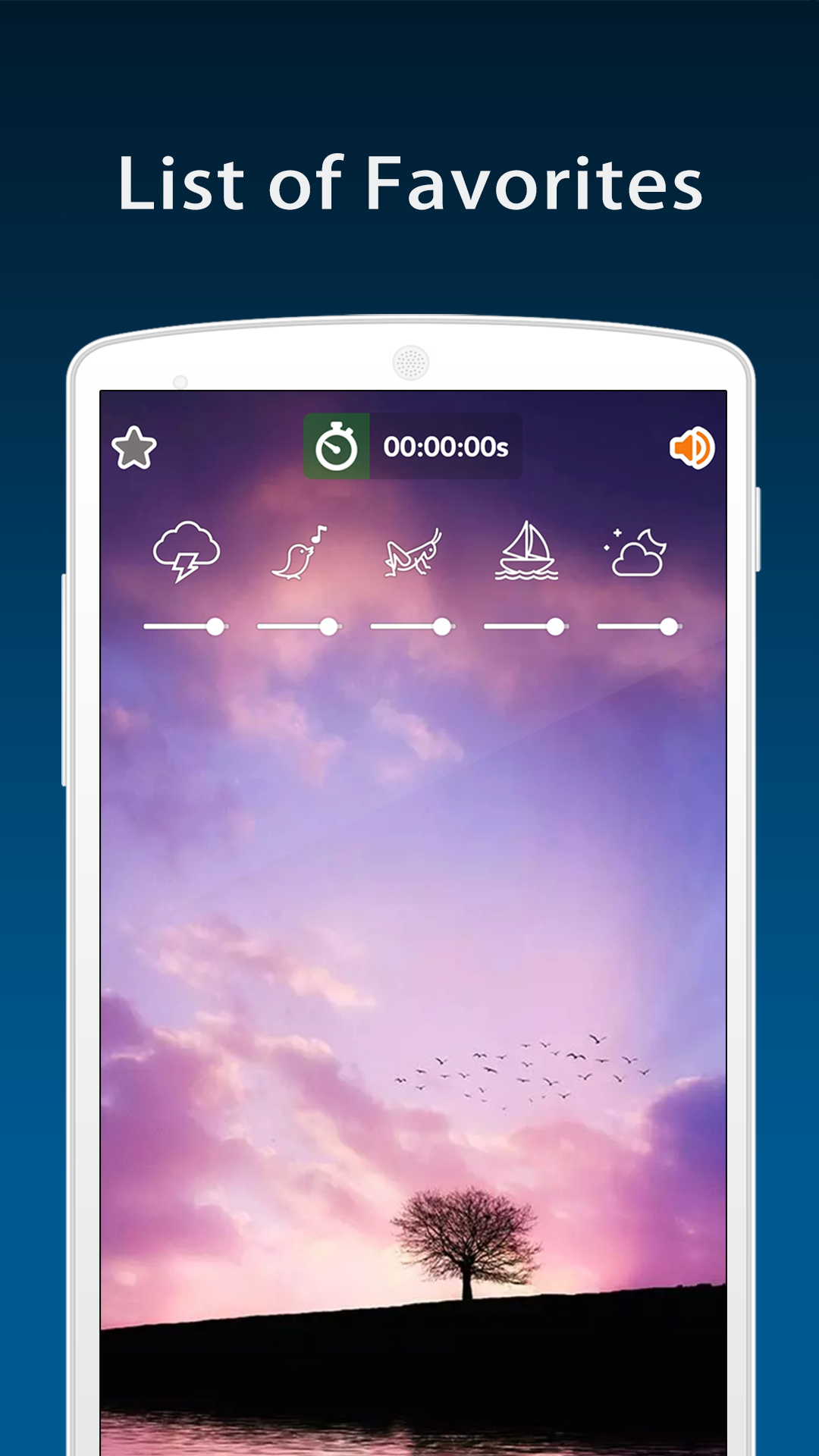 اسکرین شات 7 برنامه Relaxing Music: Sleep Sounds