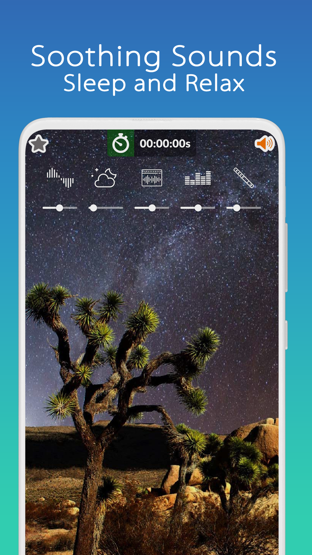اسکرین شات 2 برنامه Wind Noise: Relax and Sleep