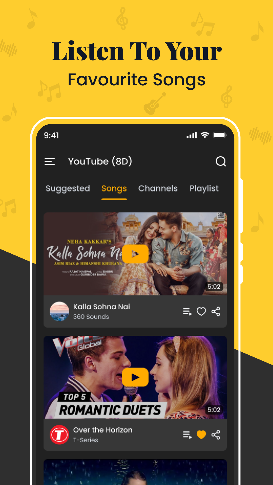 اسکرین شات 6 برنامه 8D Audio - Raumklang Player