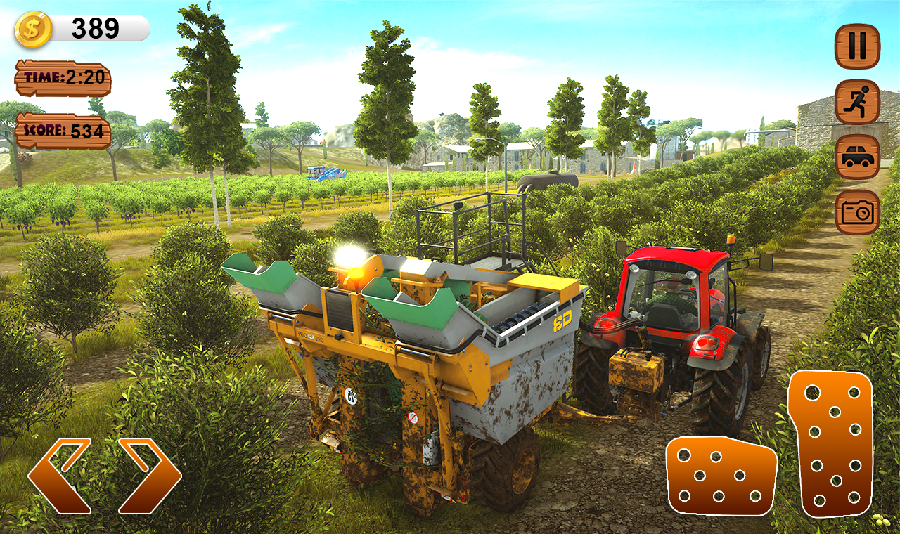 اسکرین شات 4 بازی Farmer Simulator Game