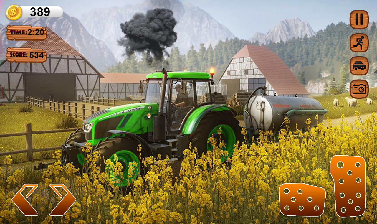 اسکرین شات 3 بازی Farmer Simulator Game