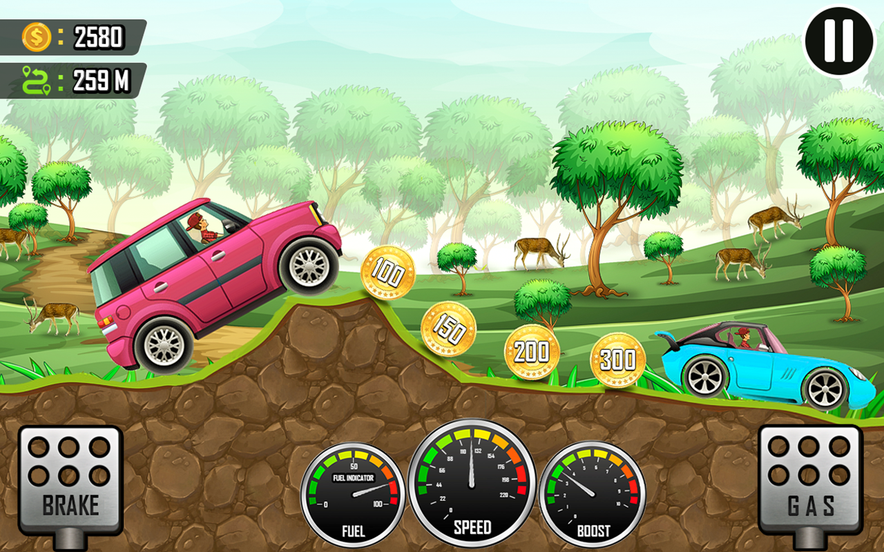 اسکرین شات 3 بازی Racing the Hill