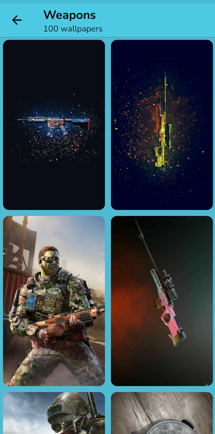 اسکرین شات 3 برنامه PUBG's Wallpapers 4K HD