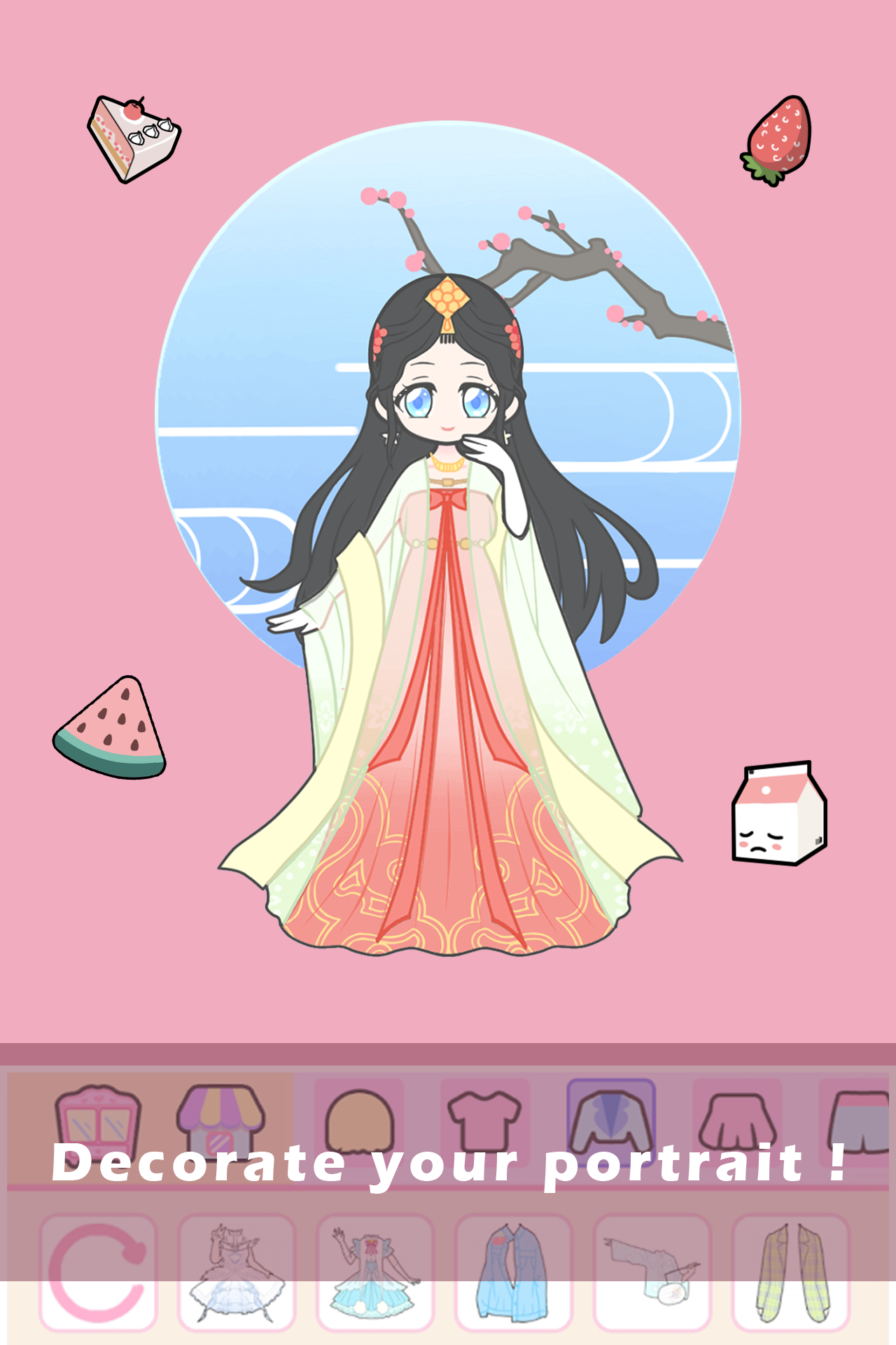 اسکرین شات 6 بازی Vlinder Life: Dress up games
