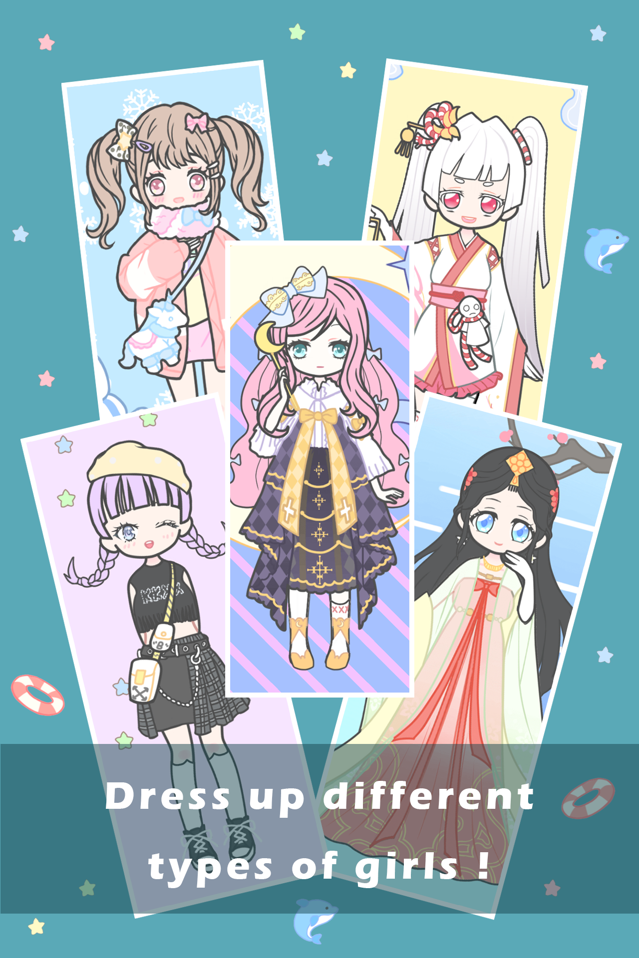 اسکرین شات 2 بازی Vlinder Life: Dress up games