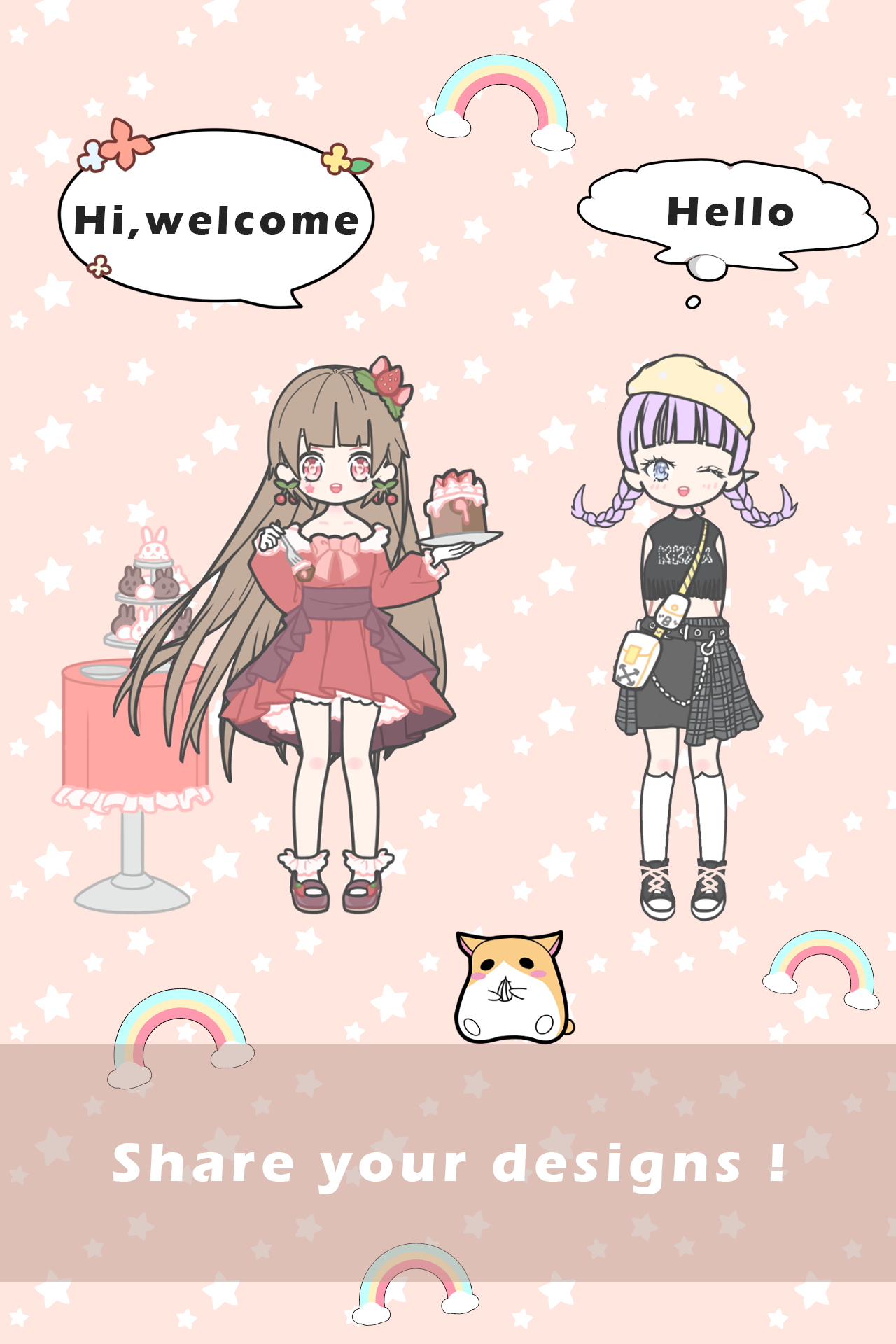 اسکرین شات 5 بازی Vlinder Life: Dress up games